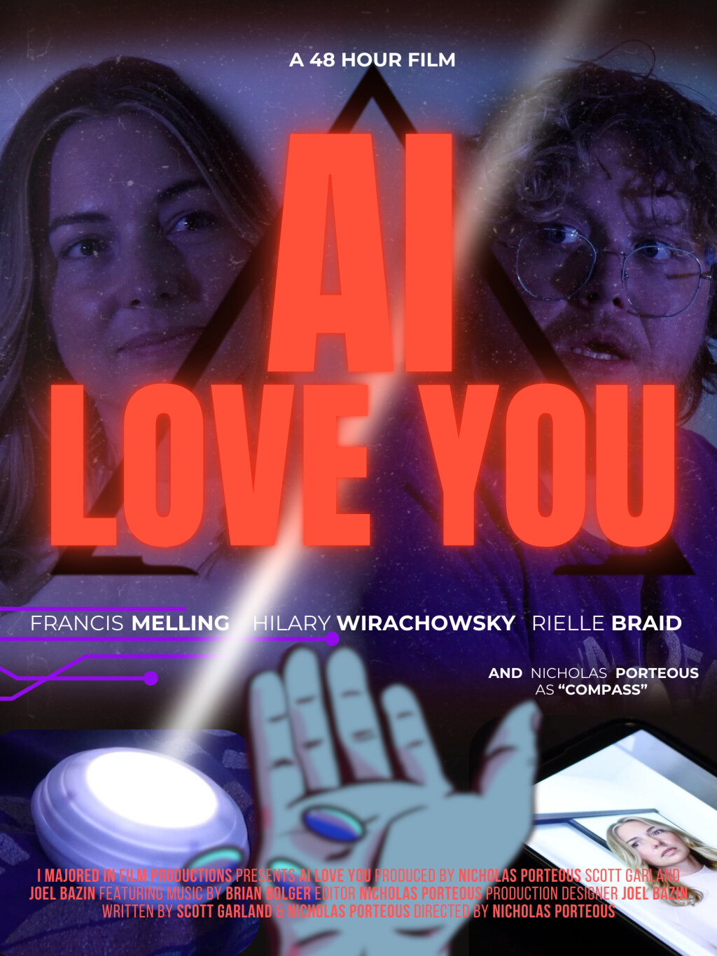Filmposter for AI LOVE YOU